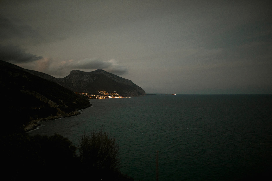 Cala Gomone View at night