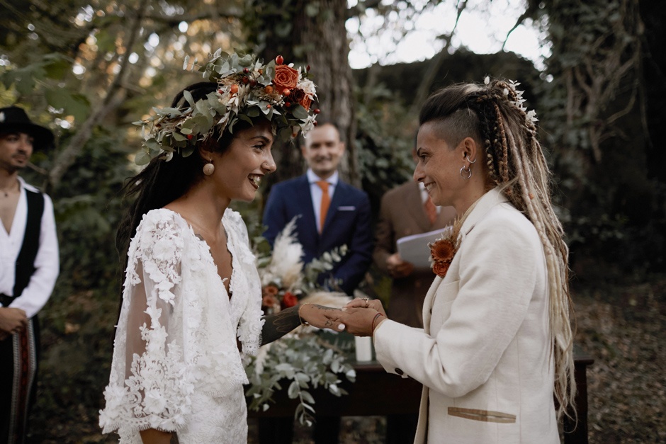 Rural wedding in sardinia - the rings