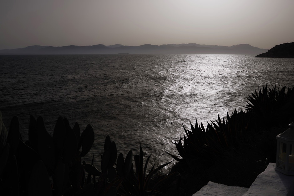 La vista mozzafiato da La Paillote di Cagliari