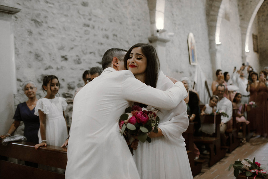 La cerimonia presso la chiesa di Santa Maria di Is Acquas