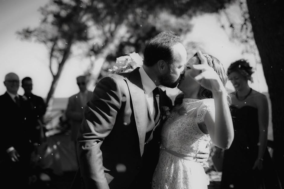 Silvia e Luca, matrimonio in spiaggia nel mese di ottobre