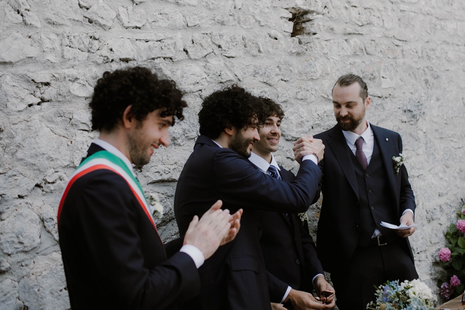 Wedding Reportage in Italy - The speeches