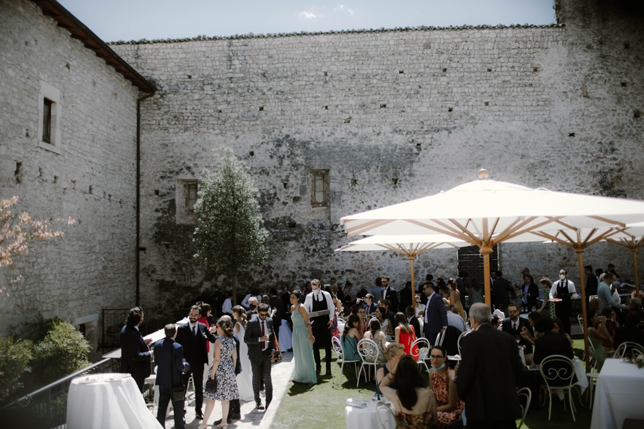 il momento dell'aperitivo - Il Reportage di matrimonio