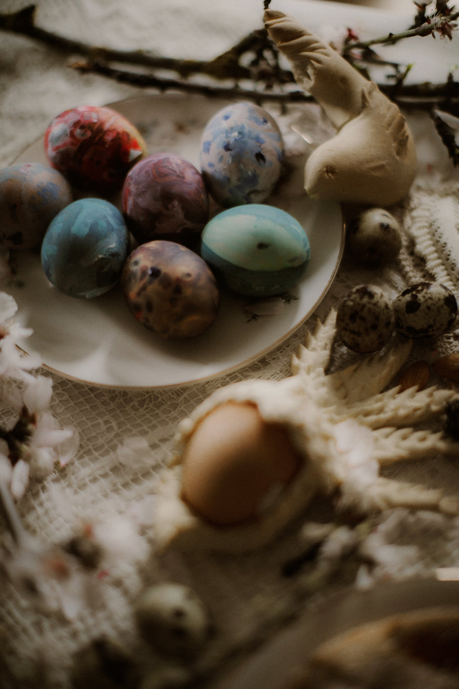 le uova di pasqua decorate