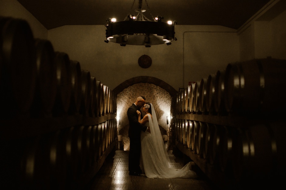 Matrimonio nella cantina Sella E Mosca Alghero