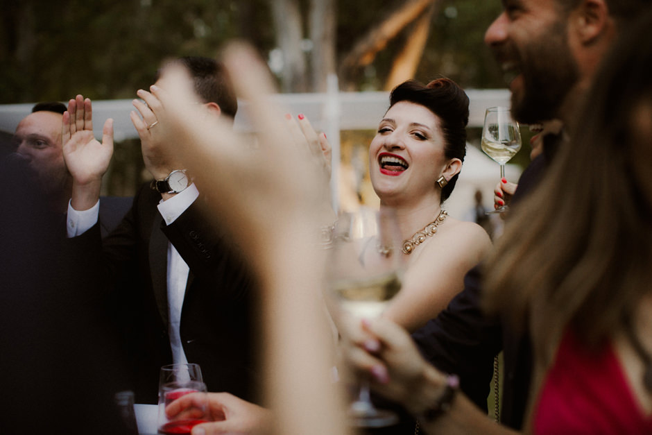 un momento dfi reportage durante l'aperitivo