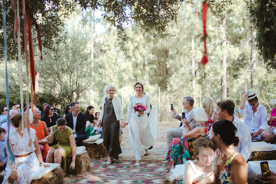 l'arrivo della sposa