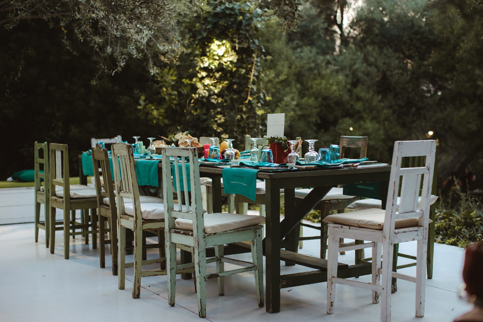 la cena nell'orto