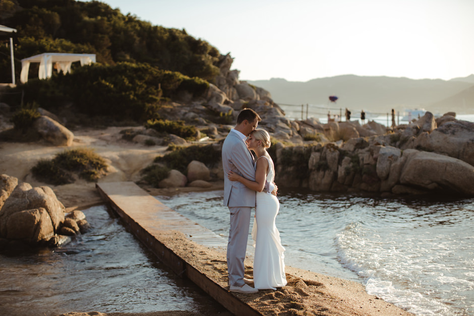 Beach elopement in Sardinia, Italy