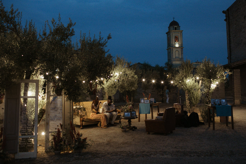 Wedding at night, Villa Asquer Tuili, 
Recommended wedding Venues in Sardinia