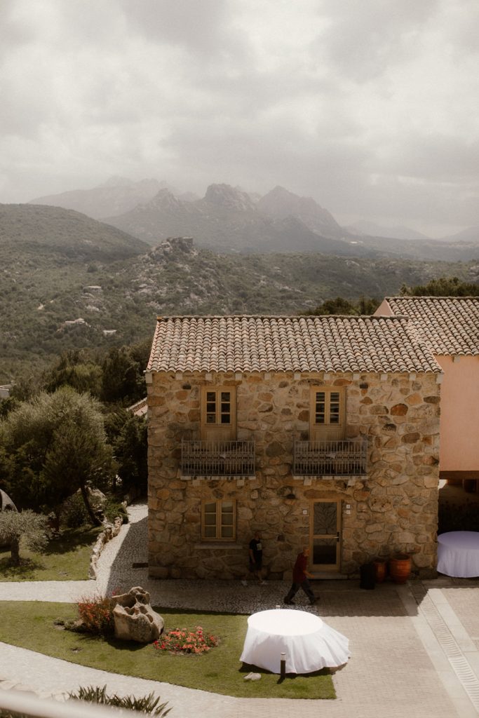 view from a window room's at Borgo Smeraldo, North Sardinia, Costa Smeralda.
Recommended wedding Venues in Sardinia