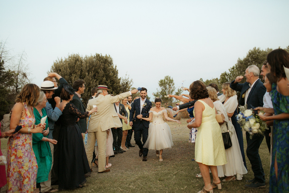 wedding ceremony at Hotel Corte Noa, south sardinia, Italy