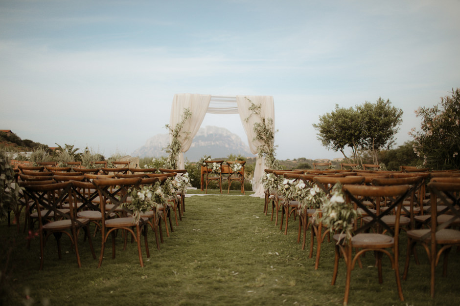 Wedding Ceremony setups at Hotel Ollastu, Recommended wedding Venues in Sardinia