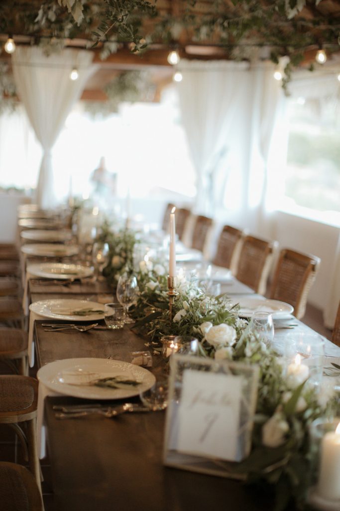 Tables setups at Hotel Ollastu, Recommended wedding Venues in Sardinia. Wedding Planner Sara Carboni