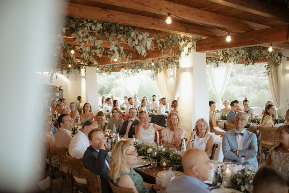 Tables setups at Hotel Ollastu, Costa Corallina, Sardinia, Italy. Wedding Planner Sara Carboni