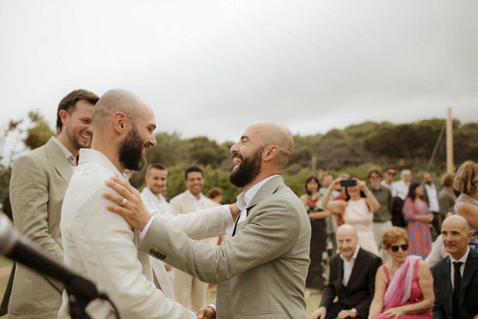 Garden wedding in Sardinia