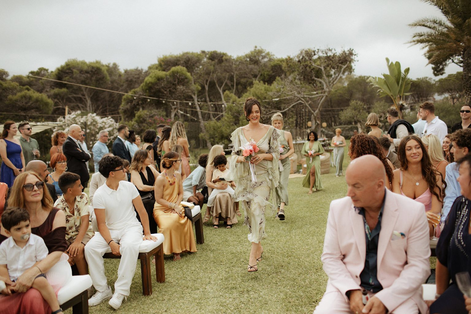 Garden wedding in Sardinia