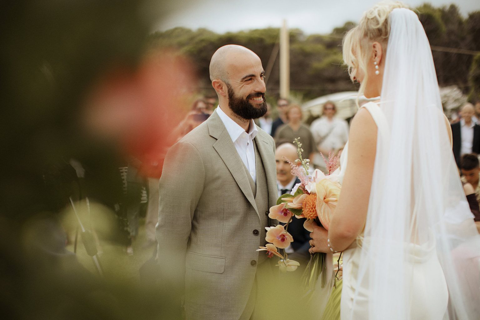 Garden wedding in Sardinia