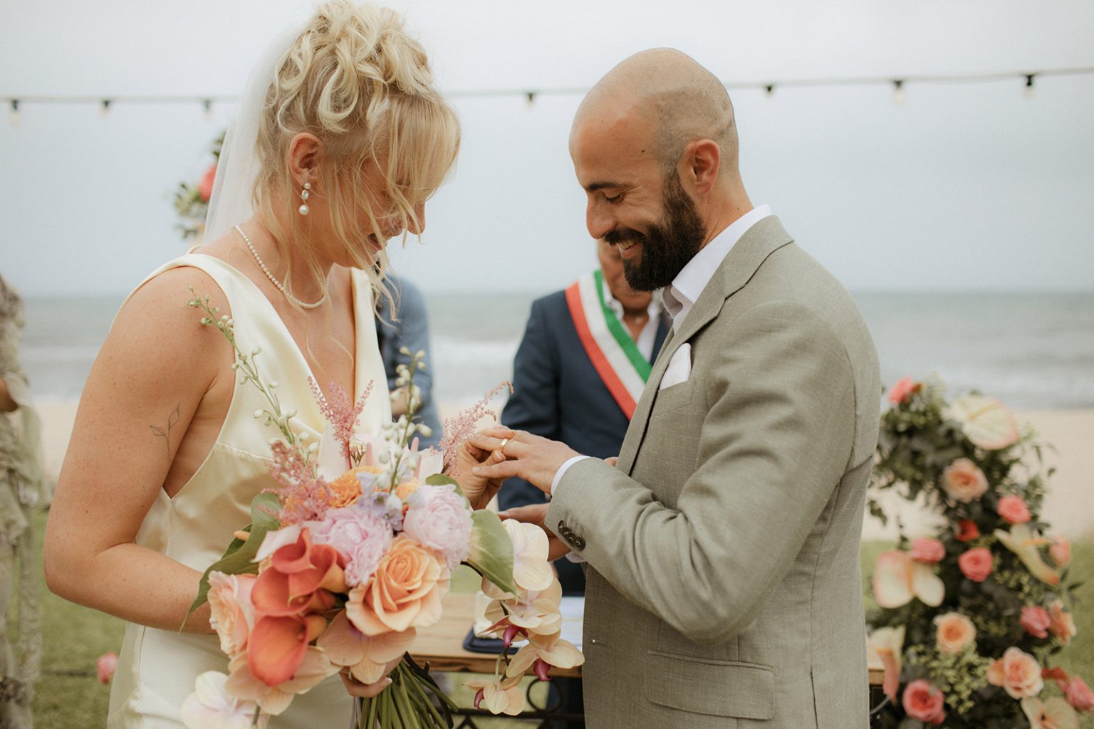Garden wedding in Sardinia