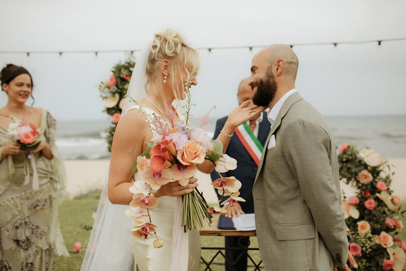 Garden wedding in Sardinia