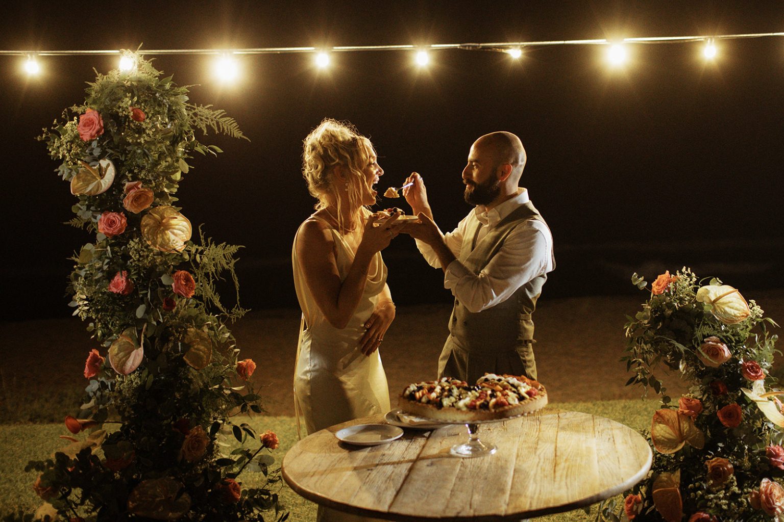 Garden wedding in Sardinia