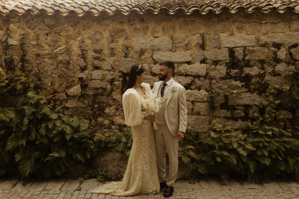 Italian village wedding