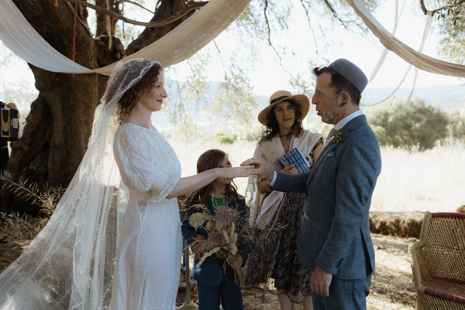 cerimonia sotto ulivo matrimonio Sardegna