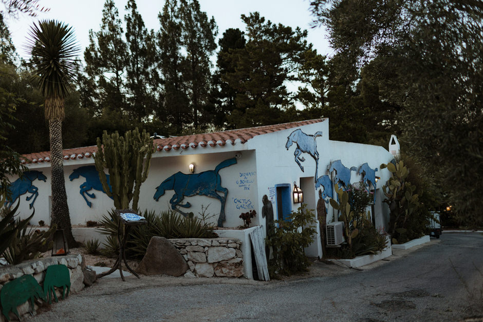ricevimento serale luci giardino Sardegna
